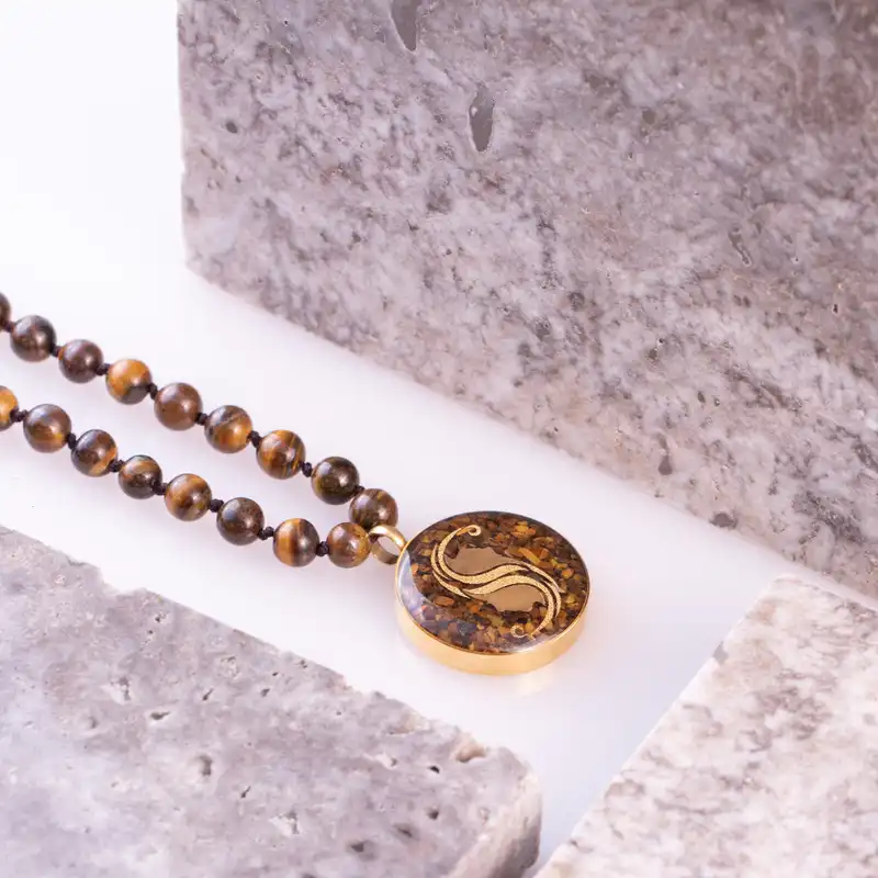 گردنبند زنانه زرسام مدل ماه خرداد کد 10006379