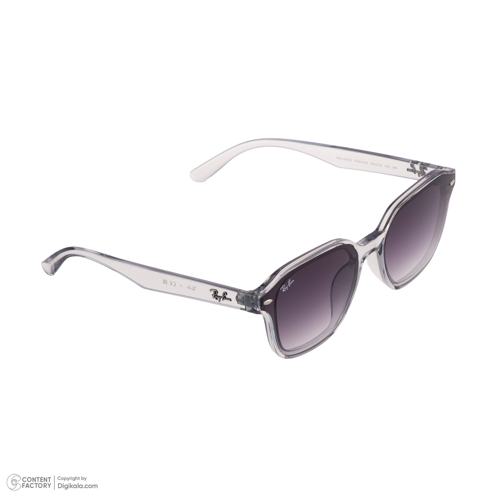 عینک آفتابی ویفرر (Wayfarer) مردانه ری بن مدل 0RB4458D-6450-8G -  - 2