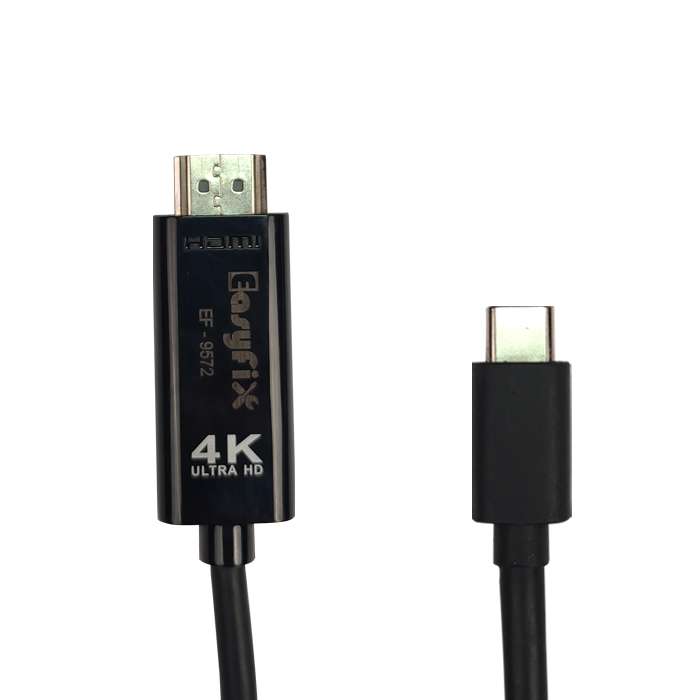کابل تبدیل usb-c به HDMI ایزی فیکس مدل EF-9572 طول 1.8 متر