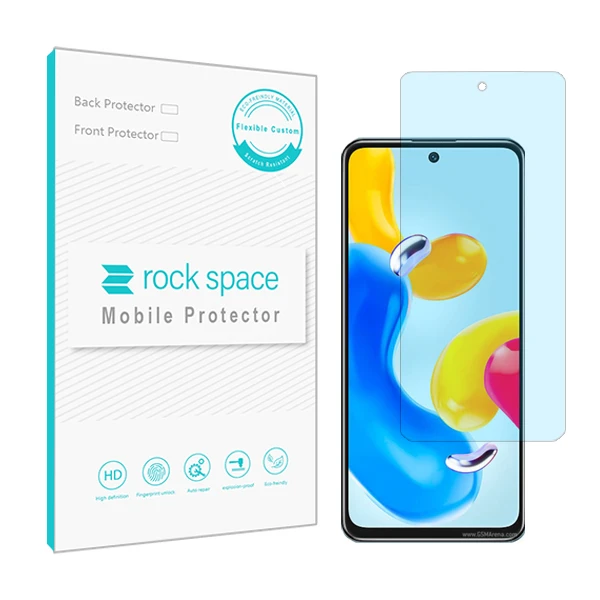 محافظ صفحه نمایش آنتی بلو راک اسپیس کد BLU مناسب برای گوشی موبایل شیائومی Redmi Note 11S 5G