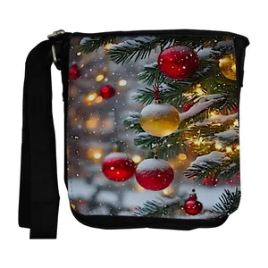 کیف رودوشی طرح درخت کریسمس کد nb351