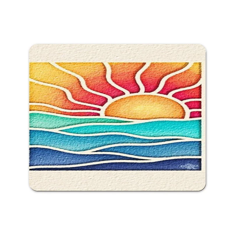 ماوس پد مدل خورشید و دریا کد 62