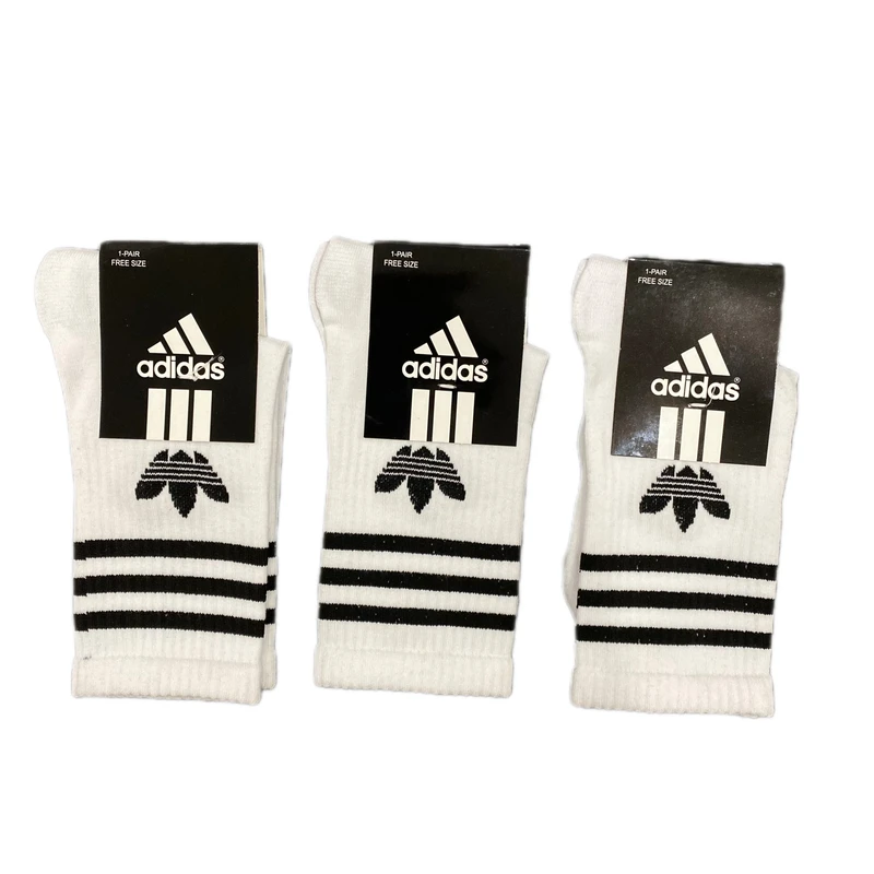 جوراب ورزشی ساق بلند زنانه مدل اسپرت کد 0288 بسته 3 عددی