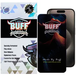 Buff Mountain-G Glass Screen Protector For Apple iPhone 15 Pro Max