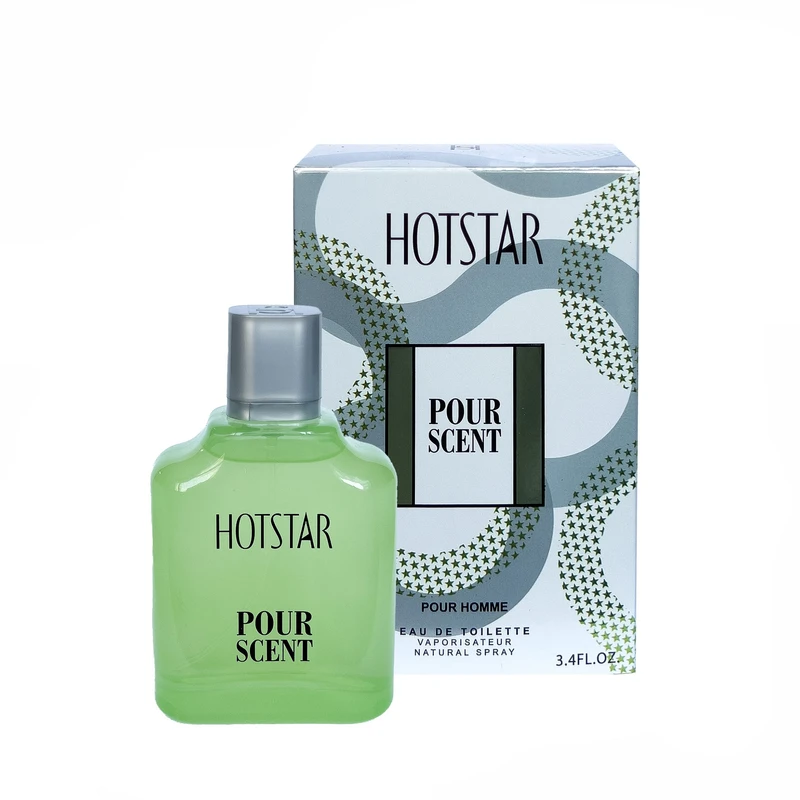 ادو تویلت مردانه هات استار مدل POUR SCENT حجم 100 میلی لیتر