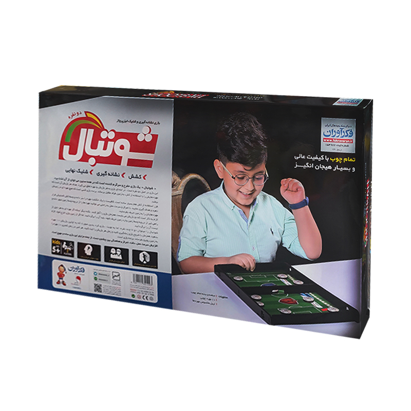 بازی فکری فکرآوران مدل شوتبال فوتبالی