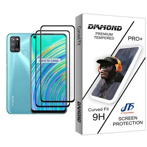 JF Diamond Glass MIX002 Screen Protector For Realme C17 Pack Of 2