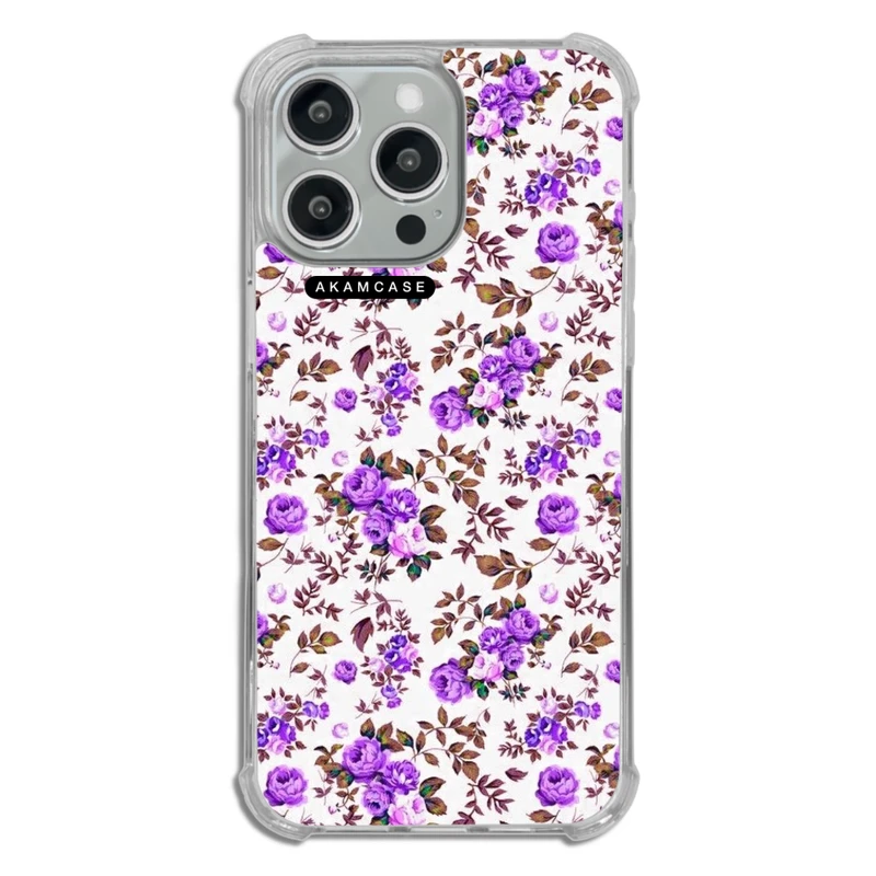 کاور آکام مدل AMC-WTA15PROMAX-FLOWERS11 مناسب برای گوشی موبایل اپل iPhone 15 Pro Max