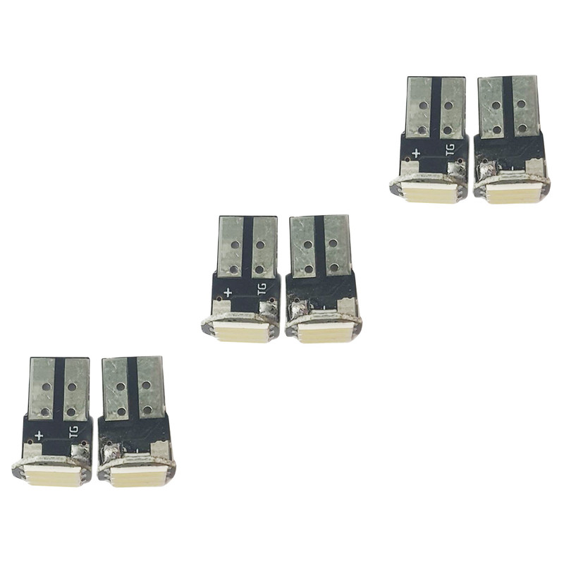 لامپ خودرو مدل SMD T10 مجموعه 6 عددی 