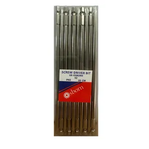 سری پیچ گوشتی یک سر چهار سو ازبورن مدل PH2 سایز 200 میلی متر مجموعه 10 عددی