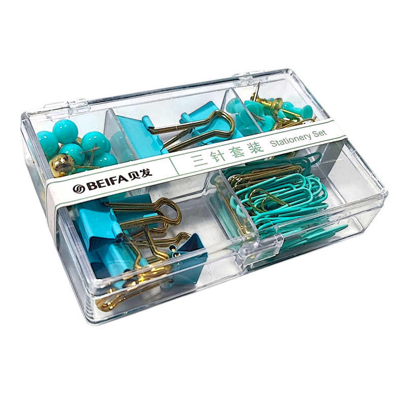 گیره کاغذ بیفا مدل 1880 بسته 80 عددی