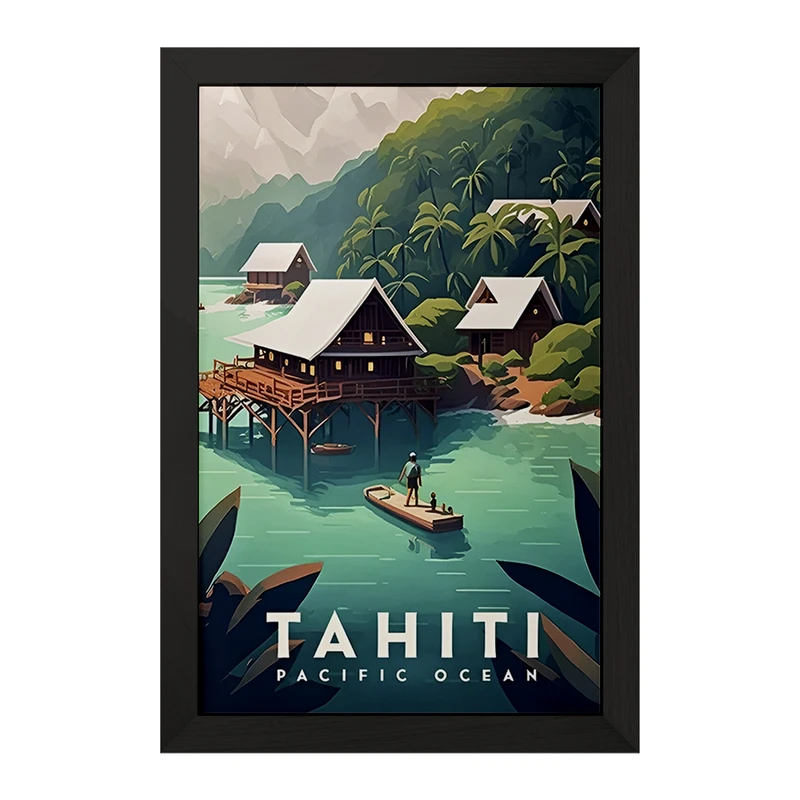 تابلو خندالو مدل تاهیتی (Tahiti) کد F6314