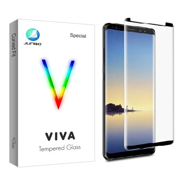 محافظ صفحه نمایش جانبو مدل Short 3D مناسب برای گوشی موبایل سامسونگ Galaxy Note 9