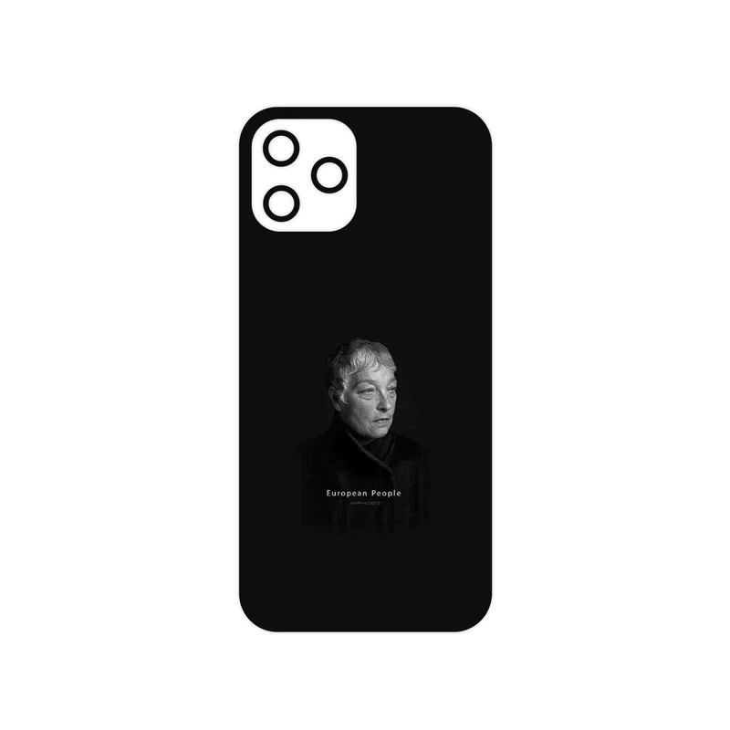 برچسب پوششی ماهوت مدل Portrait of a European Woman مناسب برای گوشی موبایل اپل iPhone 12 Pro