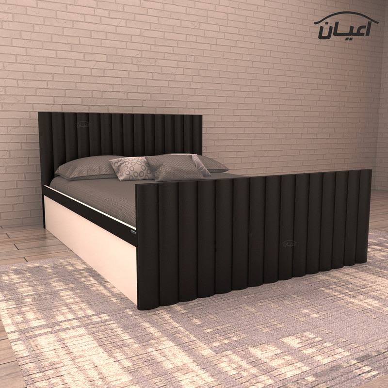 تخت خواب دونفره اعیان مدل FH374 سایز 160x200 سانتی متر
