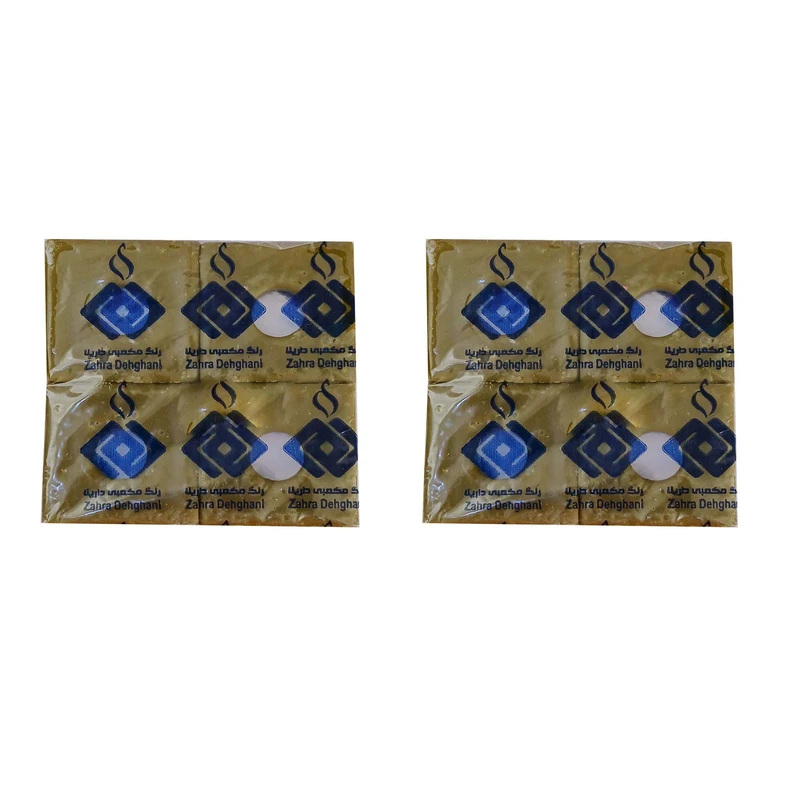 رنگ تزئین شمع دارینا مدل 02 وزن 40 گرم بسته 2 عددی