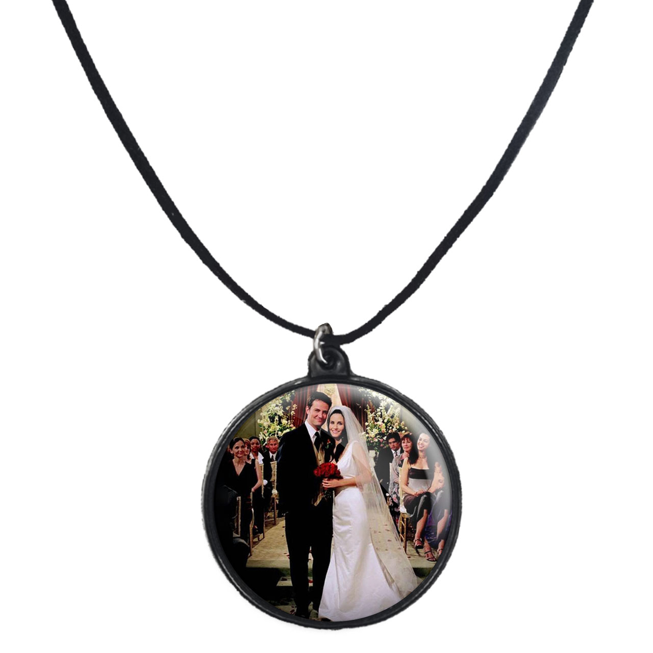 گردنبند پرمانه طرح فرندز کد pmb.18893 مدل دو طرفه