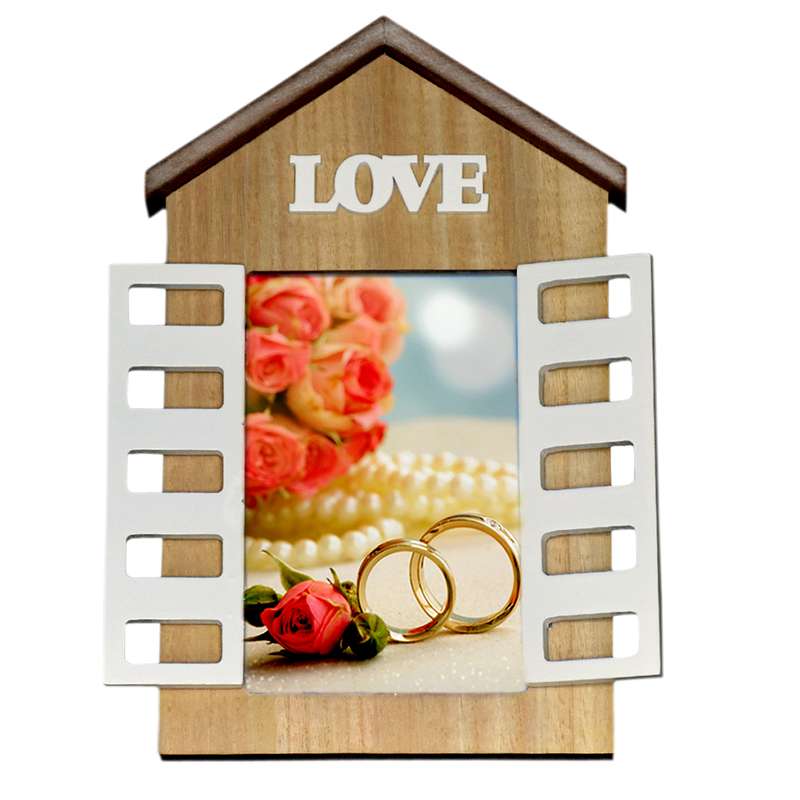 قاب عکس مدل پنجره  love