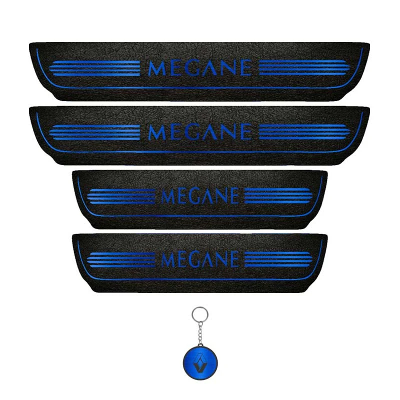 برچسب پارکابی خودرو لندمون کد LM183 MB مناسب برای رنو مگان مجموعه 4 عددی به همراه جاکلیدی