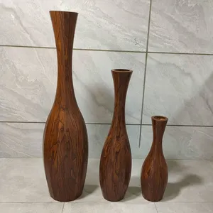 گلدان دکوری مدل کنار سالنی مجموعه 3 عددی