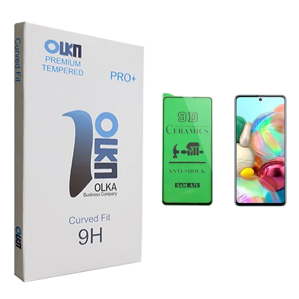 محافظ صفحه نمایش سرامیکی الکا مدل +PRO مناسب برای گوشی موبایل سامسونگ Galaxy A71