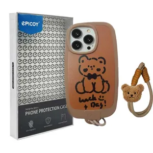 Epicoy Lucky Cover for Apple iPhone 15 Pro with pendant