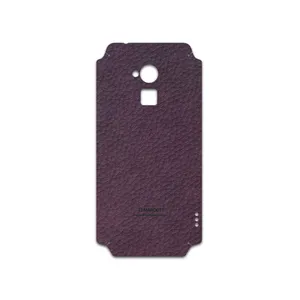 MAHOOT Purple-Leather Cover Sticker for HTC One Max