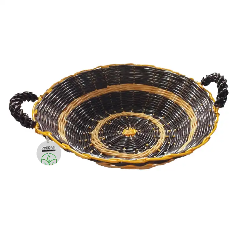 سبد میوه حصیربافی پریجان مدل PRJ1012
