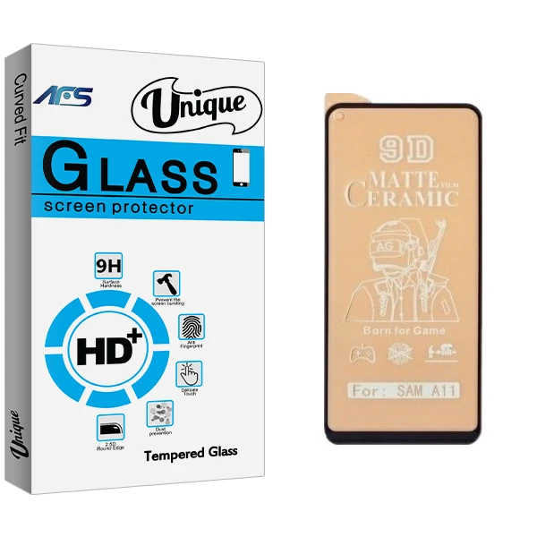 محافظ صفحه نمایش مات ای اف اس مدل Unique Glass مناسب برای گوشی موبایل سامسونگ Galaxy A11