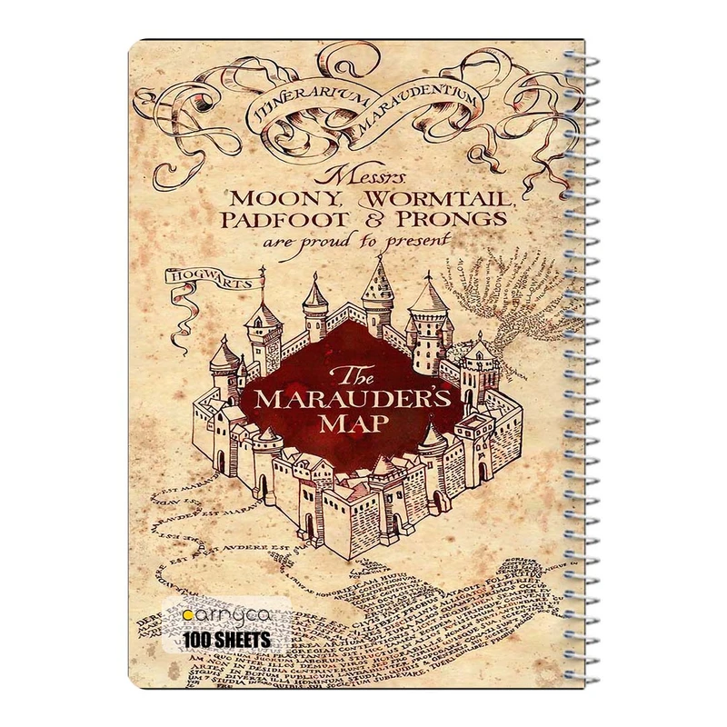 دفتر مشق 100 برگ سیمی کارنیکا طرح هری پاتر Harry Potter کد 84302