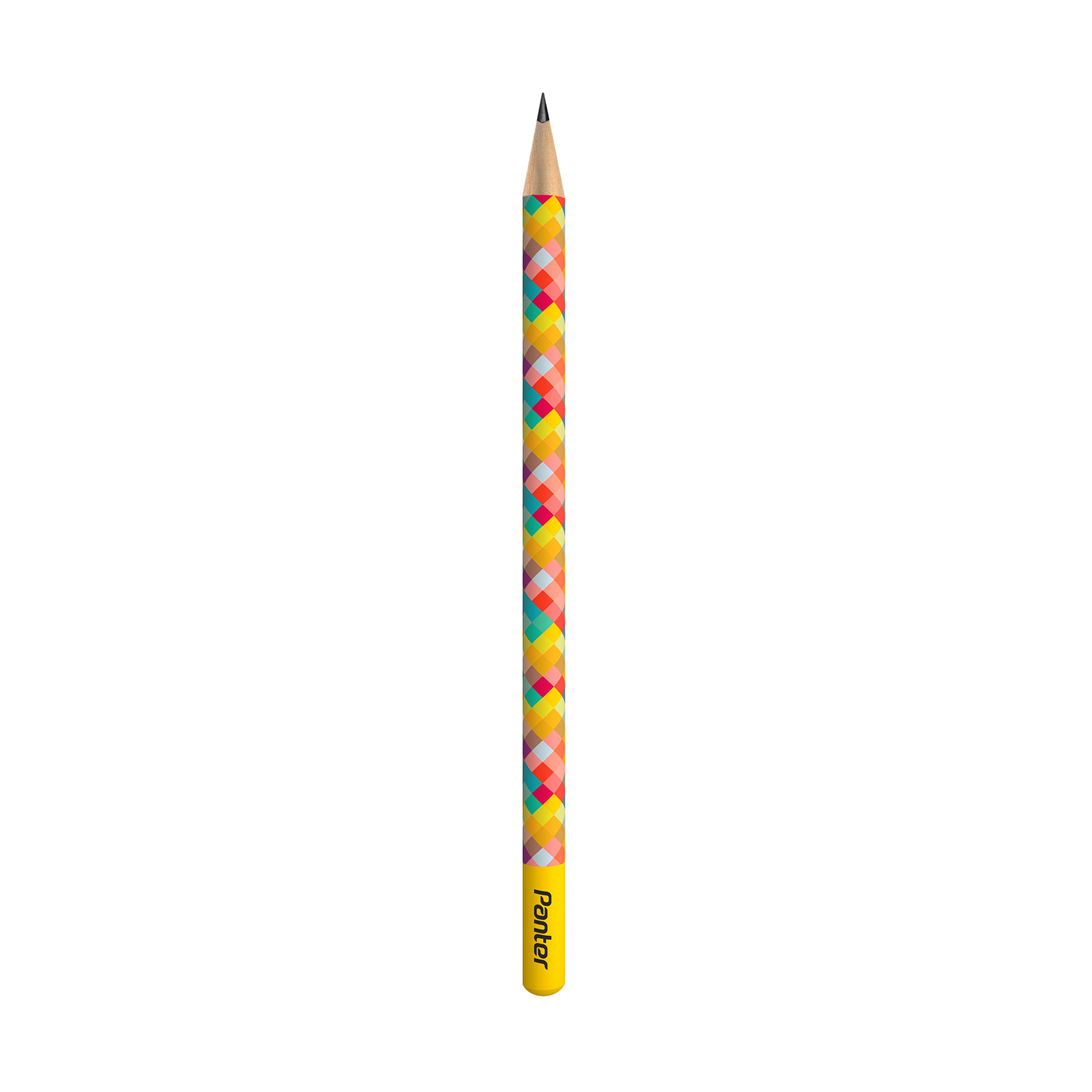 مداد مشکی پنتر سری Art مدل Square کد BP114-5 بسته 12 عددی