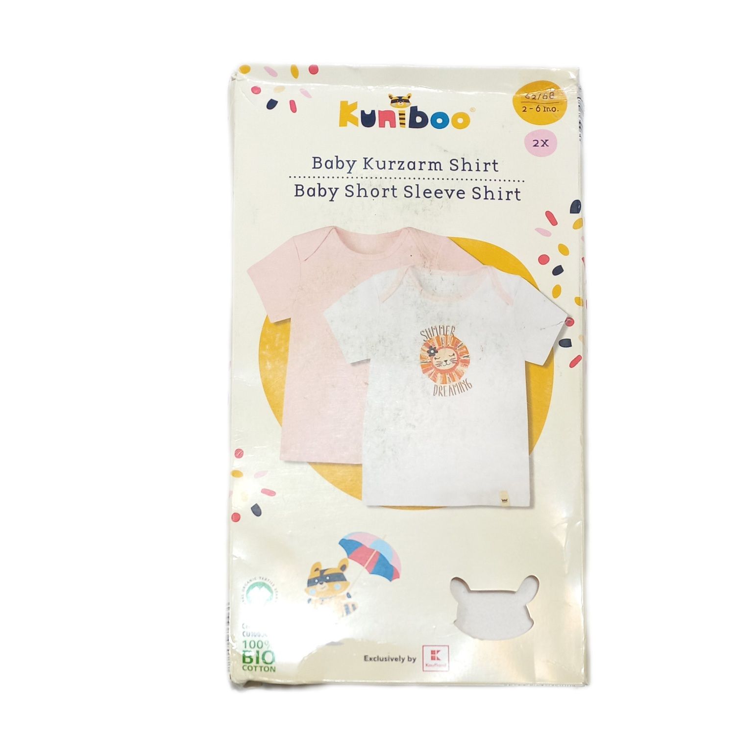 تی شرت آستین کوتاه نوزادی کونیبو مدل 8089322 مجموعه 2 عددی -  - 2