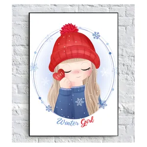 تابلو شاسی کودک مدل دختر