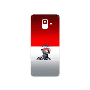 MAHOOT Collage of surreal Portrait of Women 1 Cover Sticker for Samsung Galaxy A6 2018