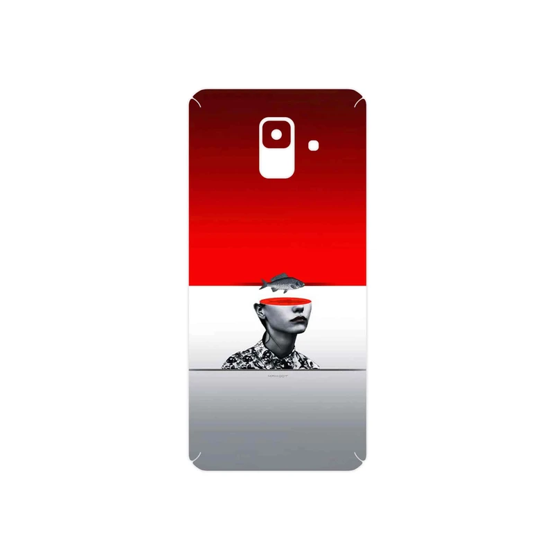 برچسب پوششی ماهوت مدل Collage of surreal Portrait of Women 1 مناسب برای گوشی موبایل سامسونگ Galaxy A6 2018