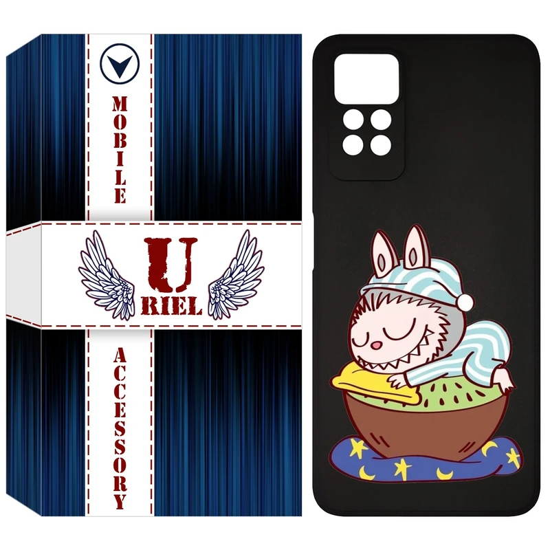 کاور یوریل مدل KSH کد 127 طرح عروسک لبوبو مناسب برای گوشی موبایل شیائومی Redmi Note 12 Pro 4G