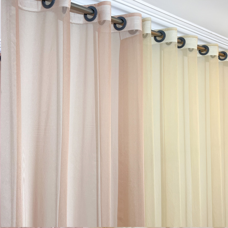 پرده مدل پانچ حریر مات سایز 300x280 سانتیمتر