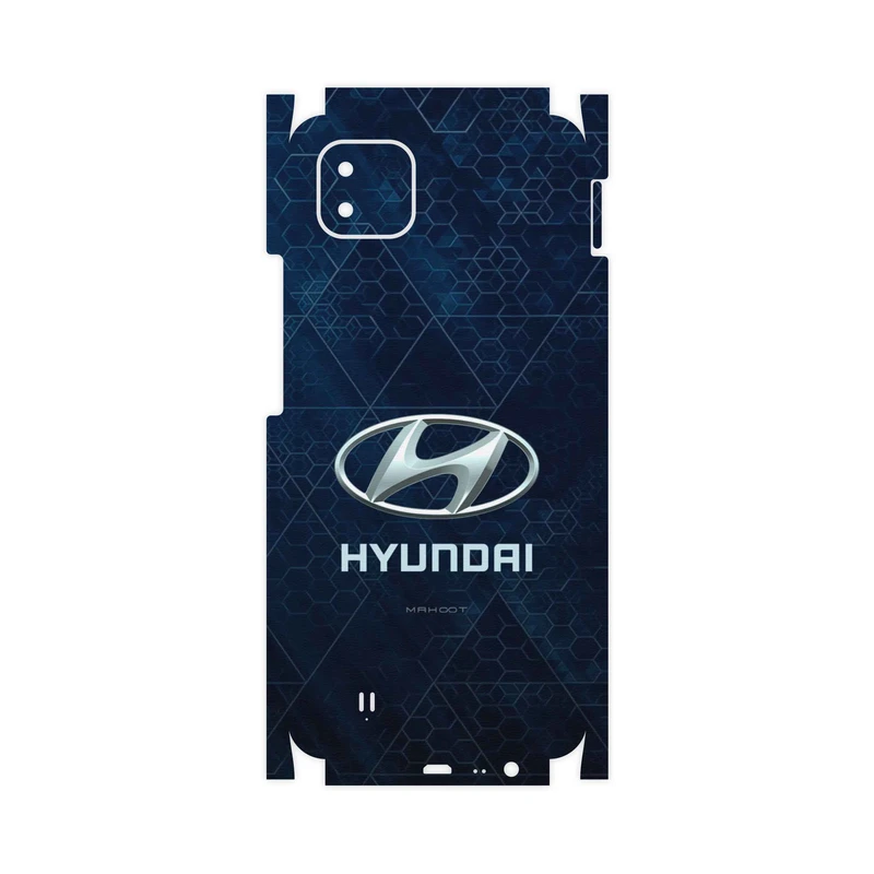 برچسب پوششی ماهوت مدل Hyundai-Logo-FullSkin مناسب برای گوشی موبایل ریلمی C11 2021
