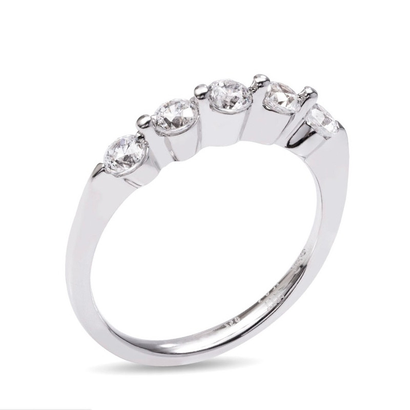 انگشتر طلا 18 عیار زنانه کیمیا زر مدل پایه جواهر لوکس بارمان کد 1135S سایز 52