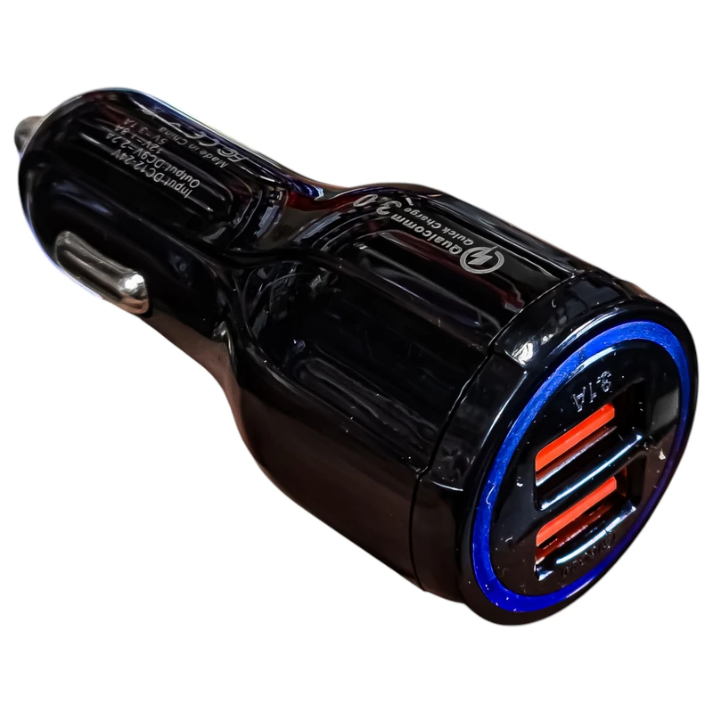 شارژر فندکی ۲۰ وات ریمکس مدل ۲ خروجی USB