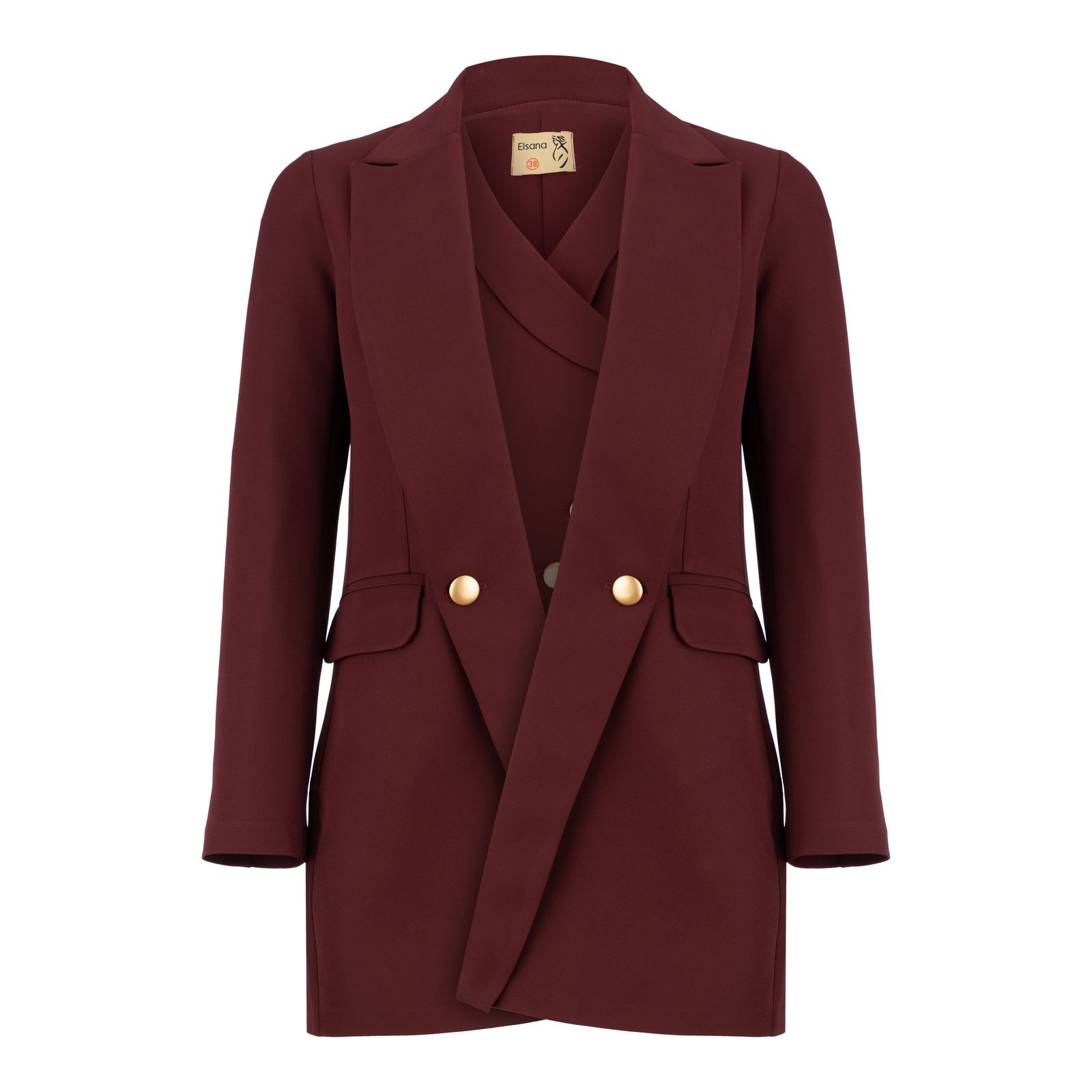 ست 3 تکه لباس زنانه السانا مدل تندیس کد 178501 - - 35