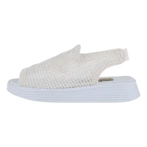 صندل دخترانه کروماکی مدل km550 رنگ سفید