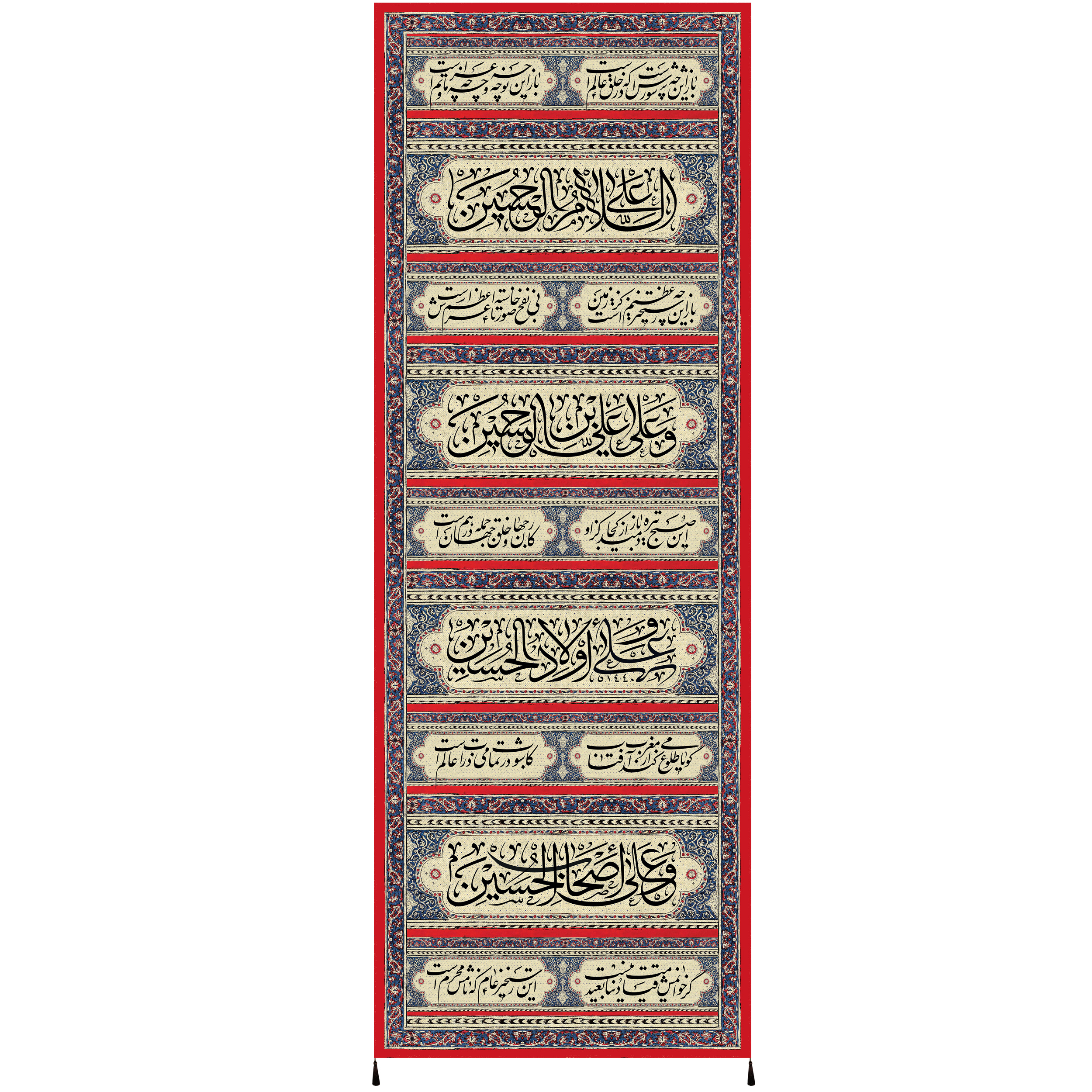 پرچم مدل محرم امام حسین علیه السلام کد 136