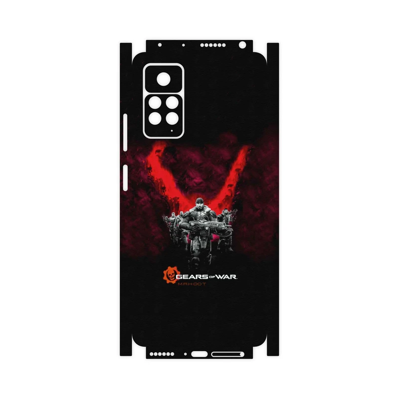 برچسب پوششی ماهوت مدل Gears-Of-War-Game-FullSkin مناسب برای گوشی موبایل شیائومی Redmi Note 11 Pro