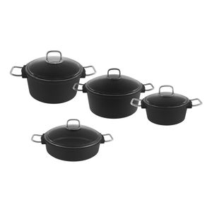 سرویس قابلمه و تابه گرانیتی 8 پارچه دسینی مدل Ntop-Marula 