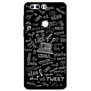 Megafone Social Media 1898 Cover For Honor 8