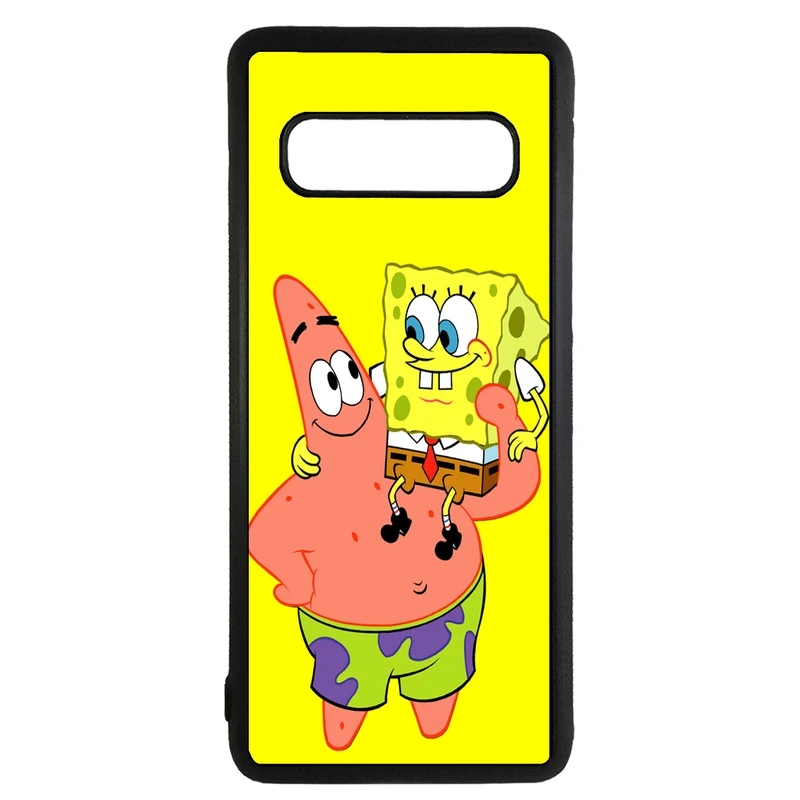 کاور طرح باب اسفنجی کد 1146 مناسب برای گوشی موبایل سامسونگ galaxy s10