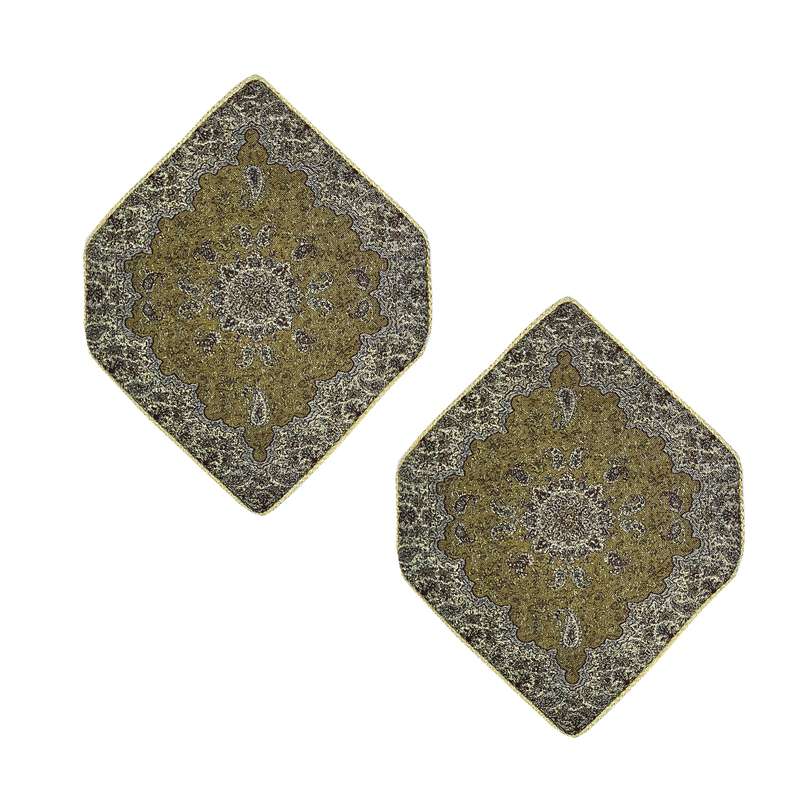 رومیزی ترمه مدل سالار کد PL30-25 مجموعه 2 عددی