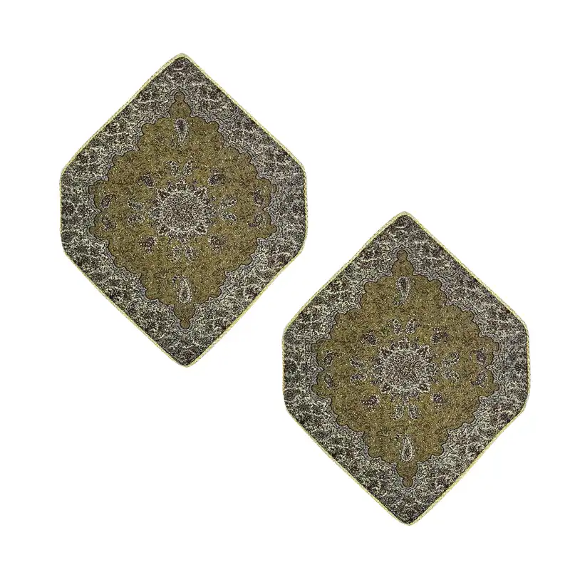 رومیزی ترمه مدل سالار کد PL30-25 مجموعه 2 عددی