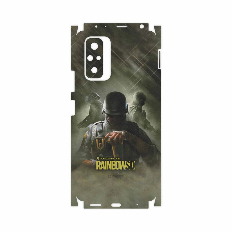 برچسب پوششی ماهوت مدل Rainbow-Six-Game-FullSkin مناسب برای گوشی موبایل شیائومی Redmi Note 10 Pro Max